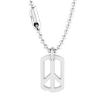 Peace///War - Necklace - 925 Sterling Silver - Gab Mc Neil