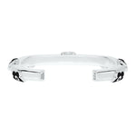 Flower Power - Cuff - Black Enamel - 925 Sterling Silver - Gab Mc Neil