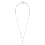 Flower Power - Necklace - White Enamel - 925 Sterling Silver - Gab Mc Neil