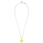 Flower Power - Necklace - Yellow Enamel - 925 Sterling Silver - Gab Mc Neil