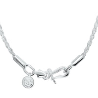 Hooked - Necklace - 925 Sterling Silver - Gab Mc Neil
