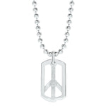 Peace///War - Necklace - 925 Sterling Silver - Gab Mc Neil