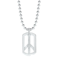 Peace///War - Necklace - 925 Sterling Silver - Gab Mc Neil